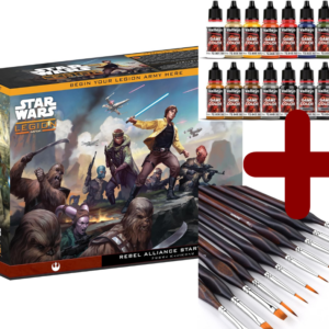 Pack Rebeldes: Set de inicio + Pinceles + Pinturas